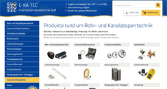 Desktop Screenshot of ckatec.de